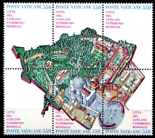 Vertikanstaten Afa 903 - 08 Postfrisk