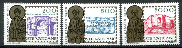 Vertikanstaten Afa 884 - 86 Postfrisk