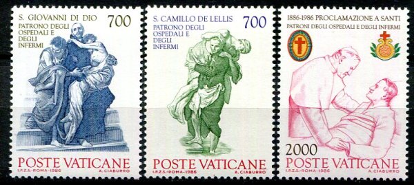 Vertikanstaten Afa 914 - 16 Postfrisk