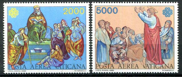 Vertikanstaten Afa 856 - 57 Postfrisk