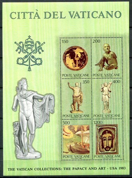 Vertikanstaten Afa 858 - 63 Postfrisk Miniark