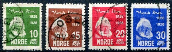 Norge Afa 135 - 38 Stemplet