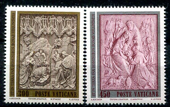 Vertikanstaten Afa 834 - 35 Postfrisk