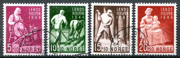 Norge Afa 305 - 08 Stemplet