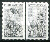 Vertikanstaten Afa 721 - 22 Postfrisk