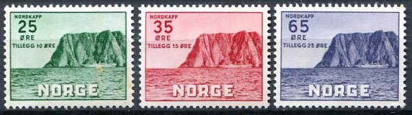 Norge Afa 422 - 24 Stemplet