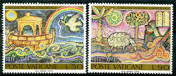 Vertikanstaten Afa 653 - 54 Postfrisk