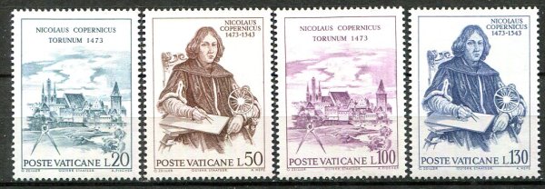 Vertikanstaten Afa 641 - 44 Postfrisk