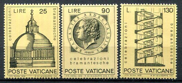 Vertikanstaten Afa 616 - 18 Postfrisk
