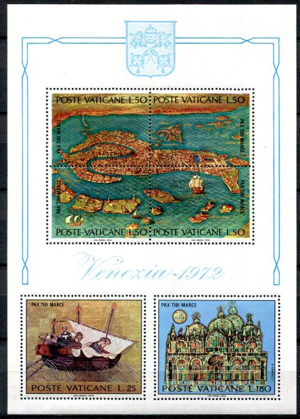 Vertikanstaten Afa 619 - 24 Postfrisk Miniark