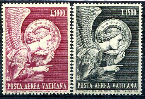 Vertikanstaten Afa 556 - 57 Postfrisk