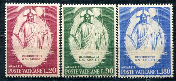 Vertikanstaten Afa 564 - 66 Postfrisk