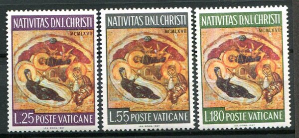 Vertikanstaten Afa 553 - 55 Postfrisk