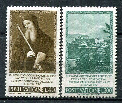 Vertikanstaten Afa 501 - 02 Postfrisk