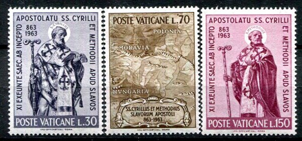 Vertikanstaten Afa 456 - 58 Postfrisk