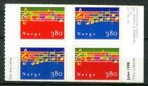 Norge Afa 1295 - 96 Postfrisk 4-blok