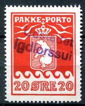 Grønland Afa 9 Stemplet Pakkeporto