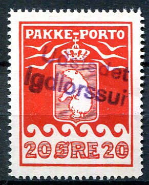 Grønland Afa 9 Stemplet Pakkeporto