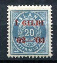 Island Afa 30B Postfrisk