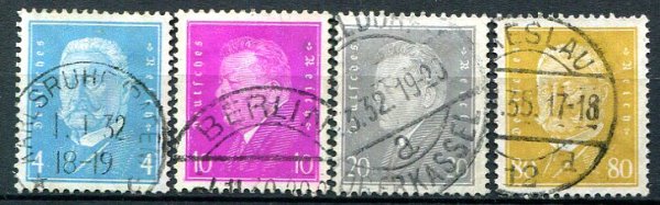 Tyske Rige Afa 434 - 37 Stemplet