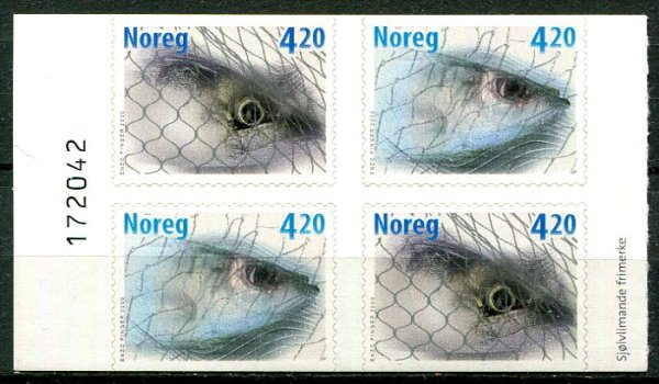Norge Afa 1348 - 49 Postfrisk 4-blok