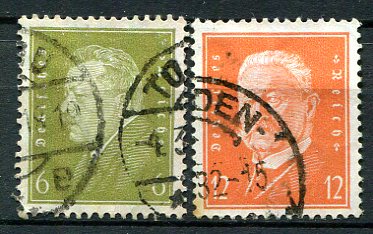 Tyske Rige Afa 460 - 61 Stemplet
