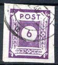 Østsachsen Afa 22 Stemplet