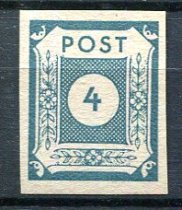 Østsachsen Afa 12 Ustemplet