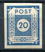 Østsachsen Afa 14 Ustemplet