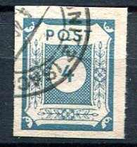 Østsachsen Afa 12 Stemplet