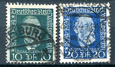 Tyske Rige Afa 368 - 69 Stemplet