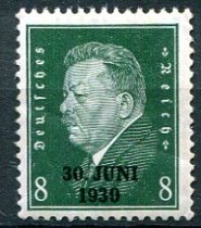 Tyske Rige Afa 441 Postfrisk