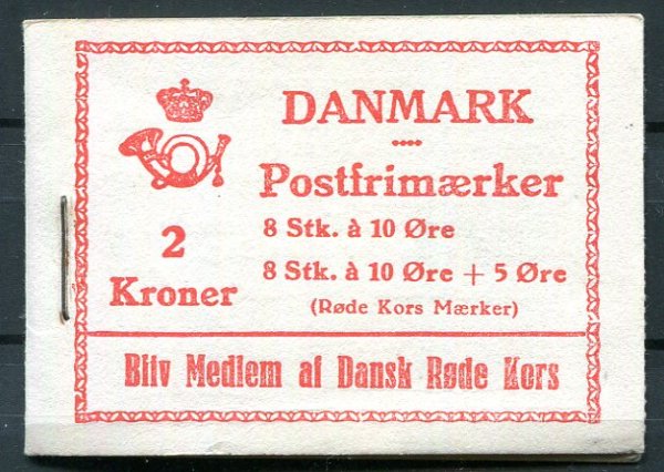 Danmark Afa 252 + 266 Postfrisk Hæfte