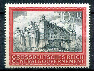 Generalgouvernement Afa 125 Postfrisk