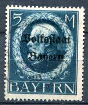 Bayern Afa 134 Stemplet