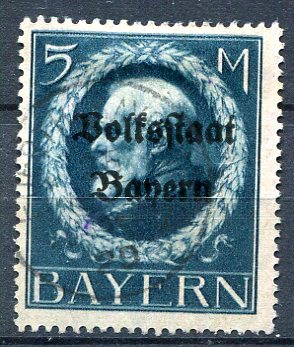 Bayern Afa 134 Stemplet
