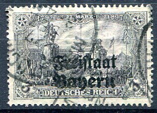 Bayern Afa 151 Stemplet