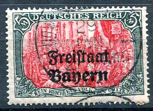 Bayern Afa 152 Stemplet