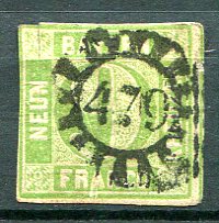 Bayern Afa 006 Stemplet