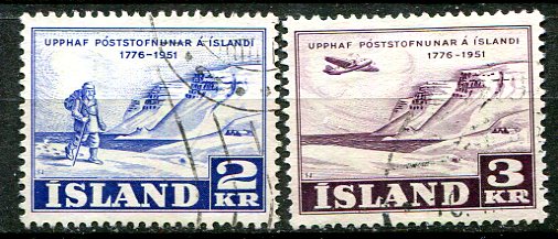 Island Afa 274 - 75 Stemplet