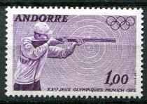 Andora (Fransk Post) Afa 241 Postfrisk