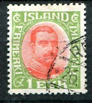Island Afa 83 Stemplet