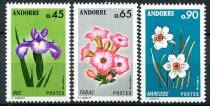 Andora (Fransk Post) Afa 250 - 52 Postfrisk
