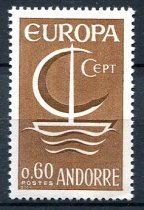 Andora (Fransk Post) Afa 198 Postfrisk