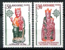 Andora (Fransk Post) Afa 258 - 59 Postfrisk