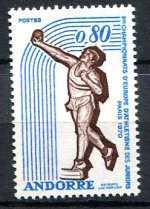 Andora (Fransk Post) Afa 225 Postfrisk