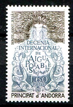 Andora (Fransk Post) Afa 319 Postfrisk