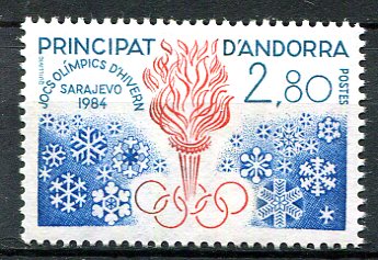 Andora (Fransk Post) Afa 348 Postfrisk