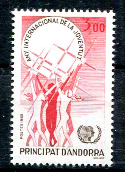 Andora (Fransk Post) Afa 362 Postfrisk
