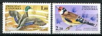 Andora (Fransk Post) Afa 363 - 64 Postfrisk